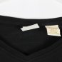 Merona Black V Neck Women's Top Blouse 3/4 Sleeve 18/20W 004