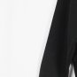 Merona Black V Neck Women's Top Blouse 3/4 Sleeve 18/20W 004