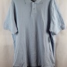 Amazon Essentials Men's Blue Regular Summer Polo Shirt Short Sleeve Large 016