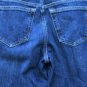 ZARA Blue Women's Cropped Jeans Mid Rise Split Hem Slim Size 4 015