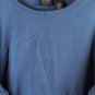 Sonoma Jean Co Stretch Blue Women's Long Sleeve Shirt Pullover 2X 045
