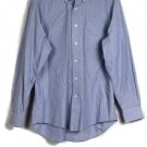Port Authority Blue Men's Dress Shirt Long Sleeve Button Down Large 003