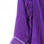 International Concepts Purple Paradise Women's Top Blouse Off Shoulder Large 015