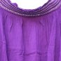 International Concepts Purple Paradise Women's Top Blouse Off Shoulder Large 015