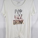 J/M Sportswear EST 1946 White Women's Short Sleeve Top Blouse Embellished L 034 J/M Sportswear EST 1946 White Women's Short Sleeve Top Blouse Embellished L 034