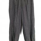 Joan Leslie Gray Women's Dress Pants Drawstring Elastic Waist 18W 001