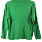 Westbound Green Women's Long Sleeve Shirt Pullover Large 048