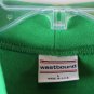 Westbound Green Women's Long Sleeve Shirt Pullover Large 048