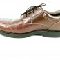 Bass Mitchell Men's Shoes Brown Leather Oxford Lace Up Square Toe 10.5 Medium