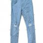 Fashion Nova Blue Women's Do My Dance High Waist Jeans Size 11  021