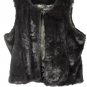 Lane Bryant Brown Faux Fur Women's Sleeveless Vest Blazer Size 18/20 006