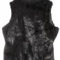 Lane Bryant Brown Faux Fur Women's Sleeveless Vest Blazer Size 18/20 006