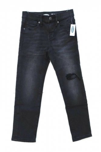 Old Navy Black Kids Boys Karate Slim Built In Flex Denim Jeans Size 6  011