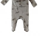 Jessica Simpson Tan Infant Baby Boy One Piece Pajama Size 3/6M BIN012