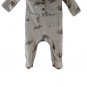 Jessica Simpson Tan Infant Baby Boy One Piece Pajama Size 3/6M BIN012