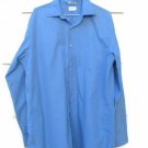 J Crew Long Sleeve Dress Shirt Button Up 80s 2 Fly 100% Cotton Large 161/2  007