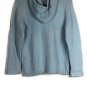 Casual Corner Annex Blue Women's Knit Sweater Hooded Size X 007