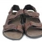 Dockers Men's Brown Sandals Shoes Adjustable Front and Ankle Strap Size 10 M