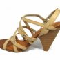 Matt Bernson Special Project Nude Leather Women's Gladiator Sandals 8M