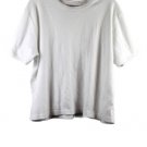 Westbound White Women's Casual Shirt Short Sleeve Pullover XL 038