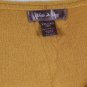 White Stags Yellow Women's Long Sleeve Top Blouse Pullover V Neck XXL 043