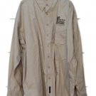 Port Authority w/ Legal Logo Brown Tan Men's Dress Long Sleeve Shirt 4XL  006