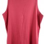 St John's Bay Red Women's Tank Top Pullover 1X 059