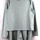 Mark Fore & Strike Blue Women's Cardigan Sweater and Sleeveless Top 2Pc L 057