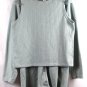 Mark Fore & Strike Blue Women's Cardigan Sweater and Sleeveless Top 2Pc L 057