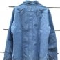 Lee Women's Blue Denim Jacket Front Button Pockets Size Medium  003