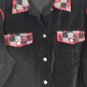 Stonebridge Black Women's Long Sleeve Blouse Button Up Size 2X 039