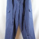 Venezia Blue Women's Dress Pants Elastic Waist Drawstring 14/16 030