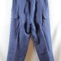 Venezia Blue Women's Dress Pants Elastic Waist Drawstring 14/16 030