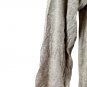 Ava James Tan Women's Long Sleeve Pullover Top Blouse Ruffle Bottom M 049