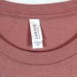 Bella Canvas Pink Women's Short Sleeve Pullover Shirt Size 3XL 044