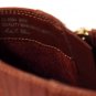 Bella Vita Women's Brown Faux Leather Heels Side Zip Size 9.5 W