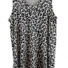 Longyuan Women's Sleeveless Top Animal Print Pattern Pullover Large 038 Longyuan Women's Sleeveless Top Animal Print Pattern Pullover Large 038