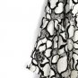 Gibson Latimer White Black Women's Lace Floral Top Blouse Lined XL 042