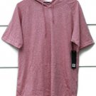 Navy Yard Coral Space Dye Women's Short Sleeve Jersey Hoodie Size M 013 Navy Yard Coral Space Dye Women's Short Sleeve Jersey Hoodie Size M 013