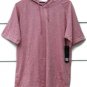 Navy Yard Coral Space Dye Women's Short Sleeve Jersey Hoodie Size M  013