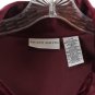 Jaclyn Smith Iridescent Red Women's Sweatshirt Front Zip Closure Large 010