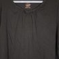 Mossimo Brown Women's Elbow Length  Sleeve Blouse Pullover 20W  046