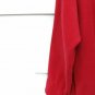 Old Navy 100% Polyester Women's Red Fleece Jacket Quarter Zip Size XL 002