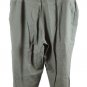 Sag Harbor Green Women's Cropped Pants Front Zip Closure 22W 056