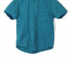 Port Authority Blue Green Men's Button Down Short Sleeve Dress Shirt Size M 015 Port Authority Blue Green Men's Button Down Short Sleeve Dress Shirt Size M 015