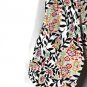Charter Club Multicolor Floral Women's Top Blouse Tie Waist 20W 011