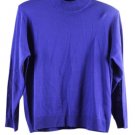 Joan Leslie Purple Women's Knit Stretch Sweater Pullover 1X 039
