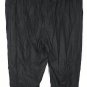 Sag Harbor Black Women's Cropped Pants Elastic Waist Drawstring Size 2X 018
