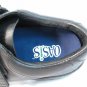 Oasis Nevis H & L Men's Diabetic Comfort Shoes 2 Strap Black Leather 11 Medium