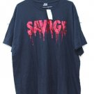 Gildan Rue 21 Savage Black Men's Tee Shirt Short Sleeve Size XL 006 Gildan Rue 21 Savage Black Men's Tee Shirt Short Sleeve Size XL 006